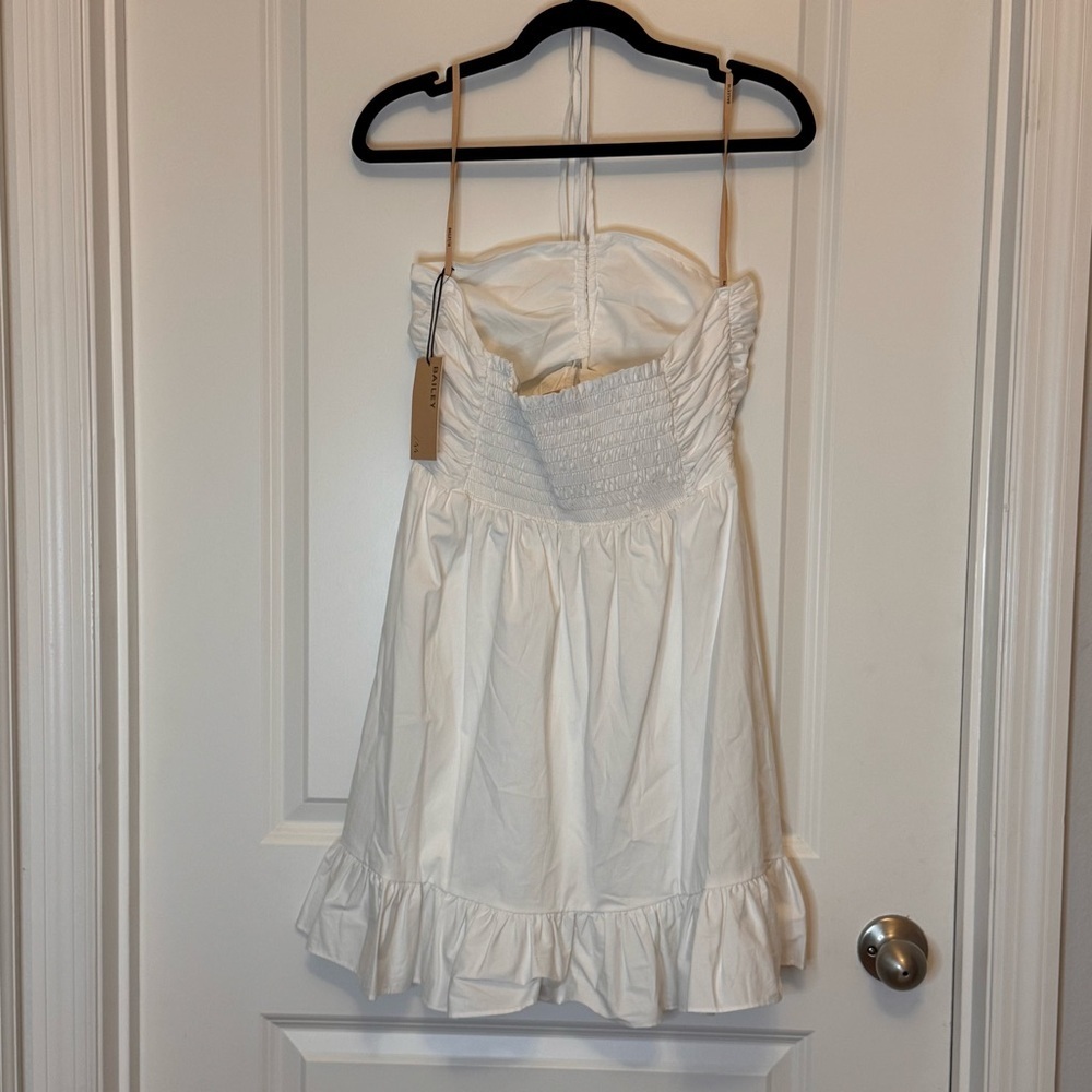 Bailey 44 White Zahara halter Dress - Picture 3 of 4